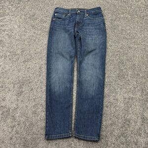 Levis Jeans Mens 29x30 Blue 512 Slim Taper Stretch Medium Wash Denim Preppy City